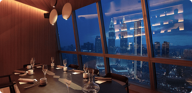 Dinner at Michelin-starred Dewakan